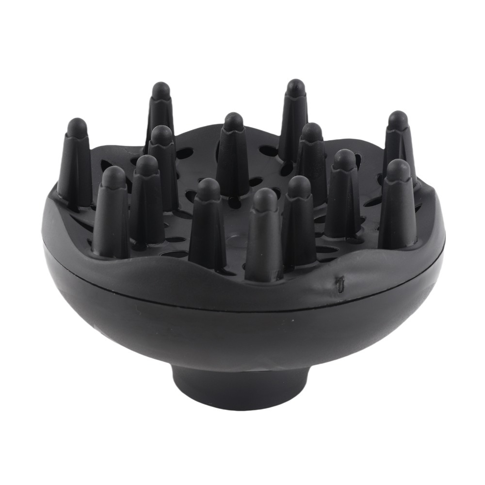 Hair Dryer Diffuser Attachment Universal - Черный универсальный диффузор для фена, стильный