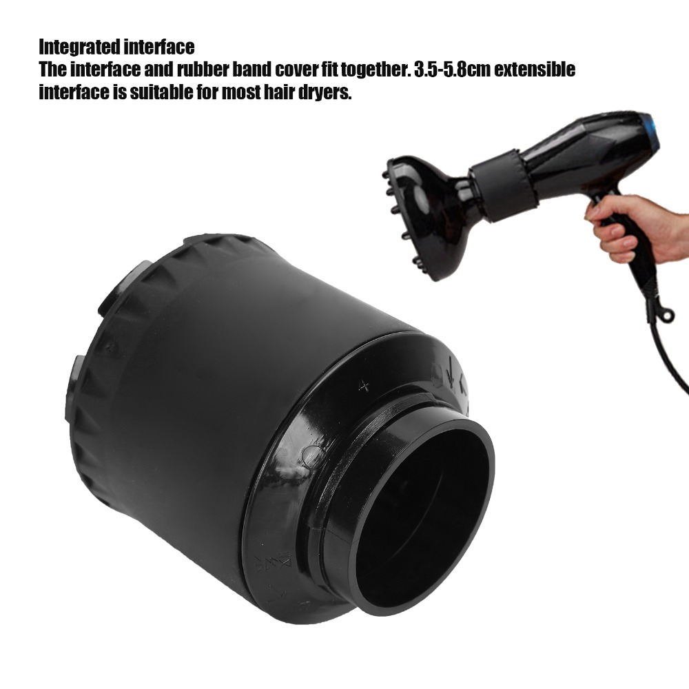 Hair Dryer Diffuser Attachment Universal - Регулируемый диффузор для фена с изменяемым