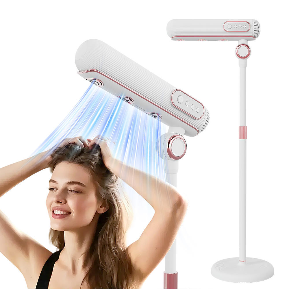 Hair Dryer Stand Hands Free Floor - Напольный фен без рук с поворотом