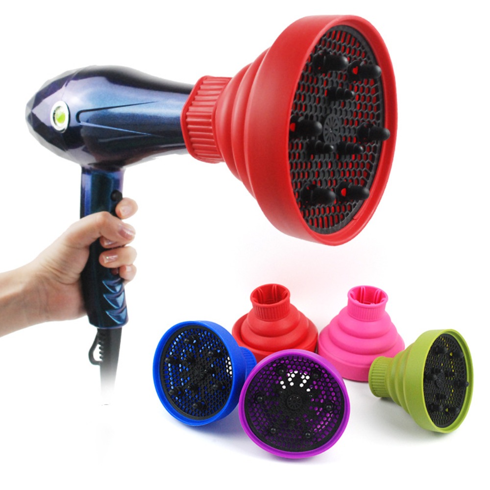 Hair Dryer Diffuser Attachment Universal - 1 шт., силиконовый диффузор для фена,