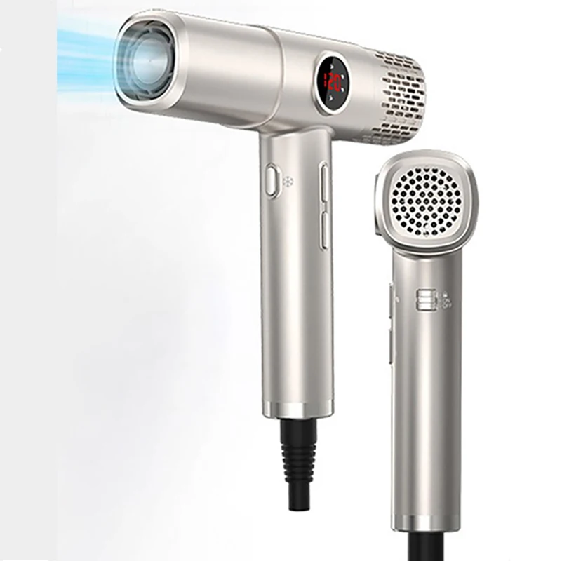 High Speed Hair Dryer Brushless 110000Rpm - Высокоскоростной фен с ЖК-дисплеем, 110000 об/мин,
