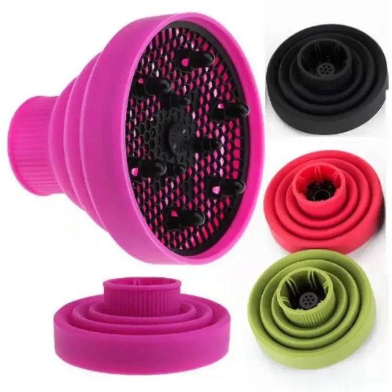 Hair Dryer Diffuser Attachment Universal - Универсальная складная насадка-диффузор и концентратор для