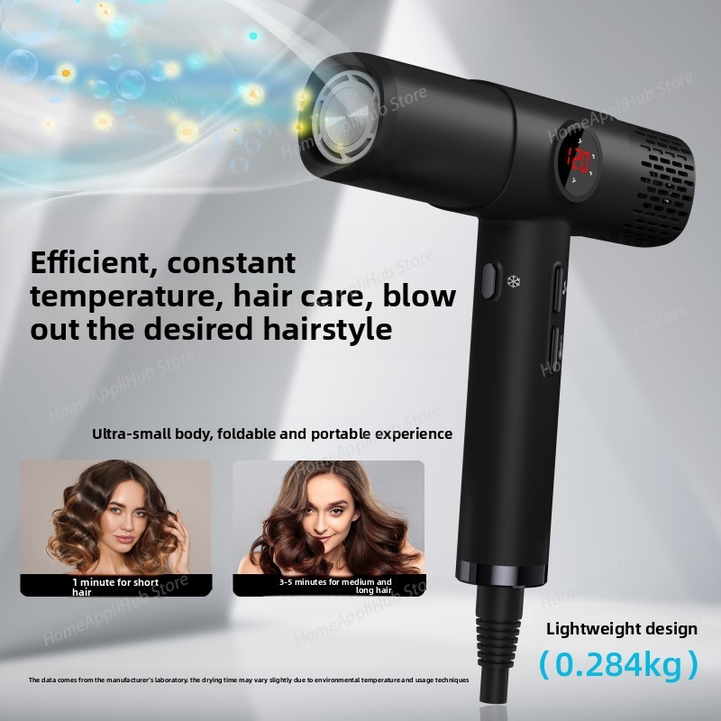 High Speed Hair Dryer Brushless 110000Rpm - Высокоскоростной фен с ЖК-дисплеем, 110000 об/мин,