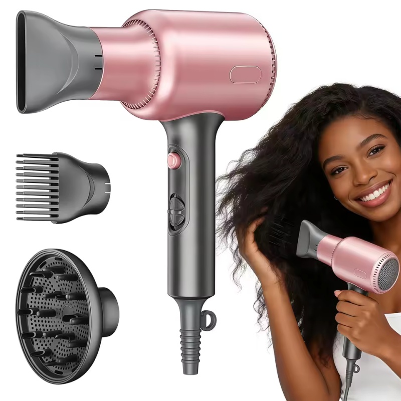 Профессиональный мини-фен с ио – обзор и цена High Speed Hair Dryer Brushless 110000Rpm