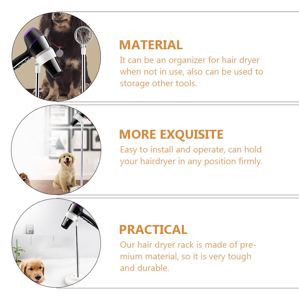 Напольная подставка для фена,  – обзор и цена Hair Dryer Stand Hands Free Floor