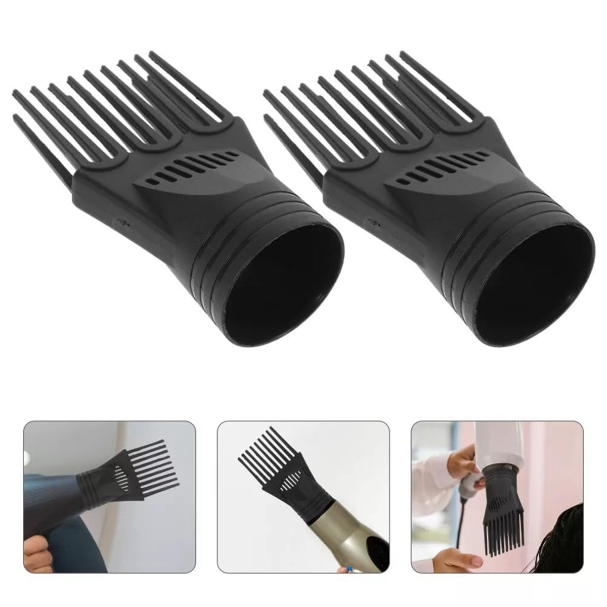 Универсальная насадка-расческа – обзор и цена Hair Dryer Styling Comb Attachment