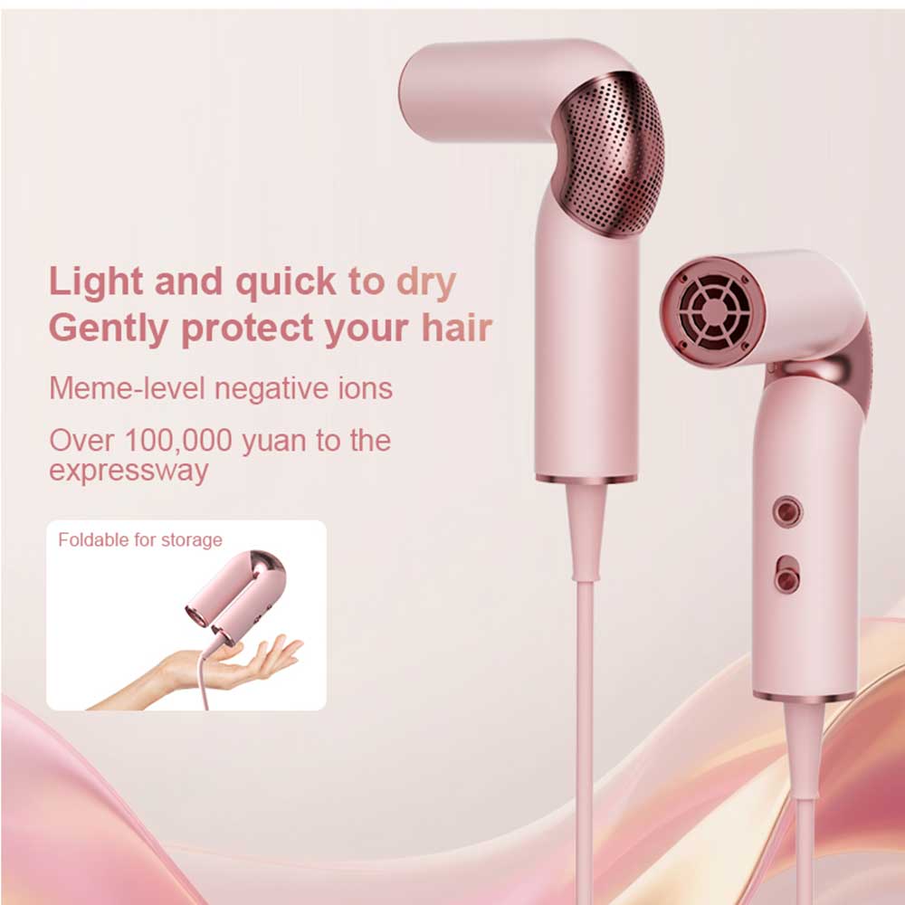 Новый портативный складной мин – обзор и цена Foldable Travel Hair Dryer Brushless