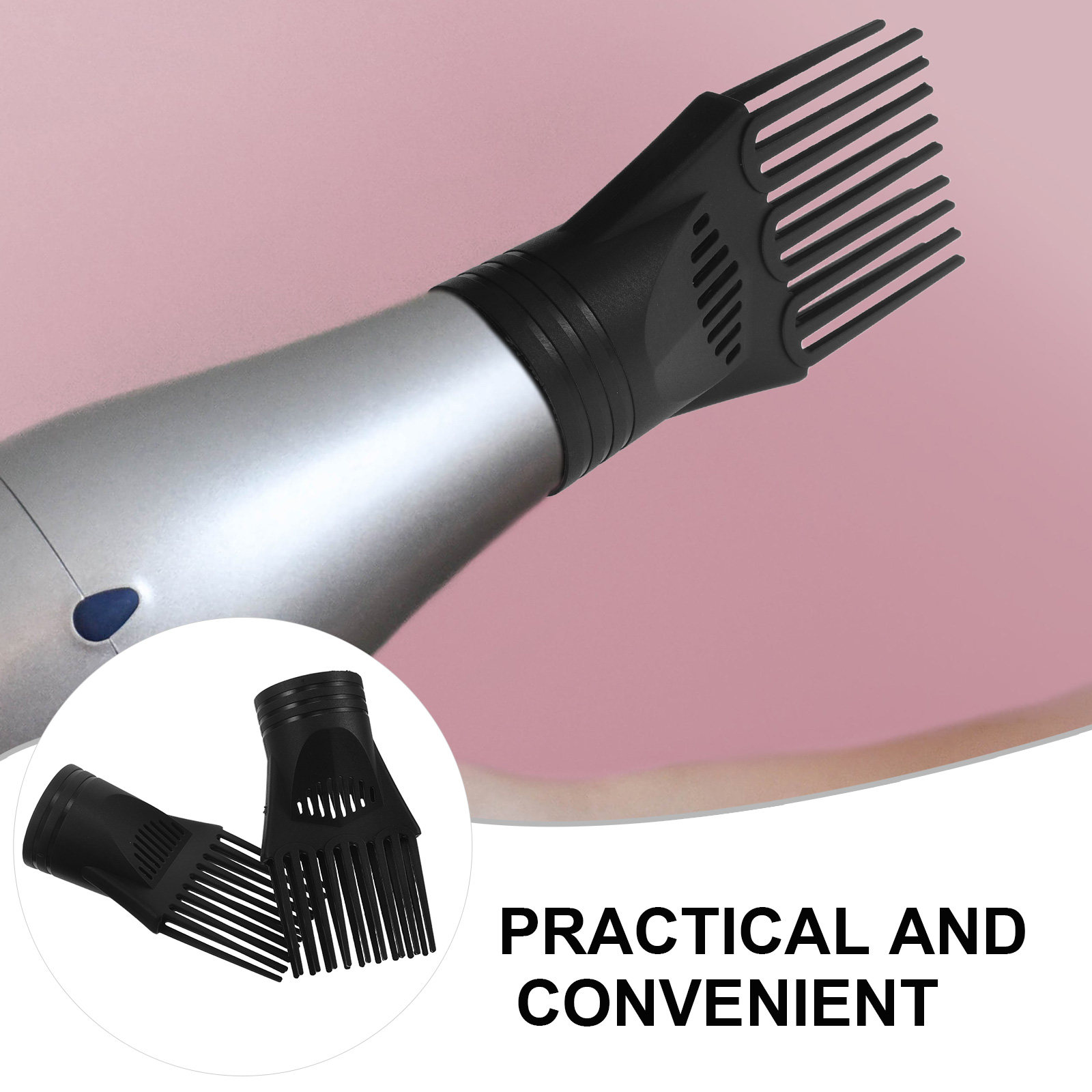 2 шт. насадок-расчесок для фен – обзор и цена Hair Dryer Styling Comb Attachment