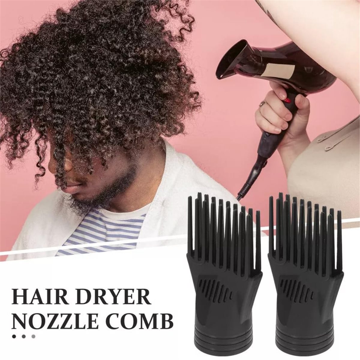 Универсальная насадка-расческа – обзор и цена Hair Dryer Styling Comb Attachment