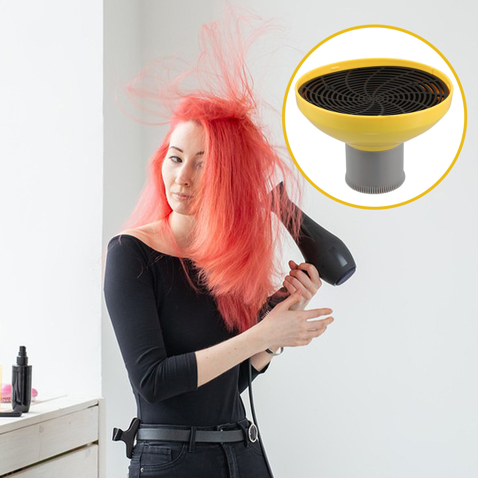 Универсальный насадка-диффузор – обзор и цена Hair Dryer Diffuser Attachment Universal