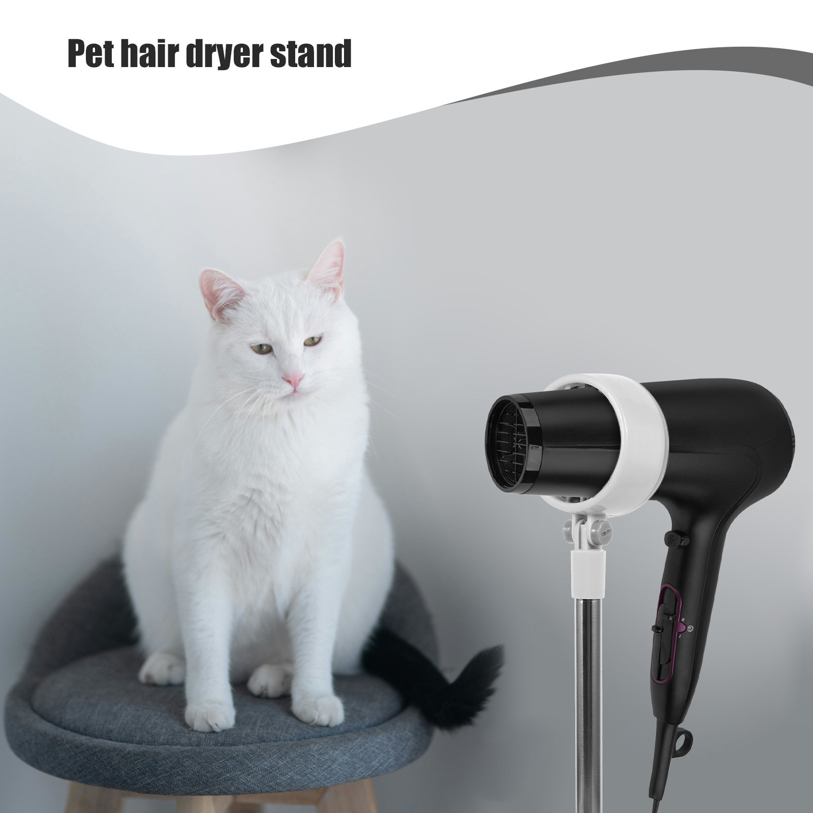 Подставка для фена для домашни – обзор и цена Hair Dryer Stand Hands Free Floor