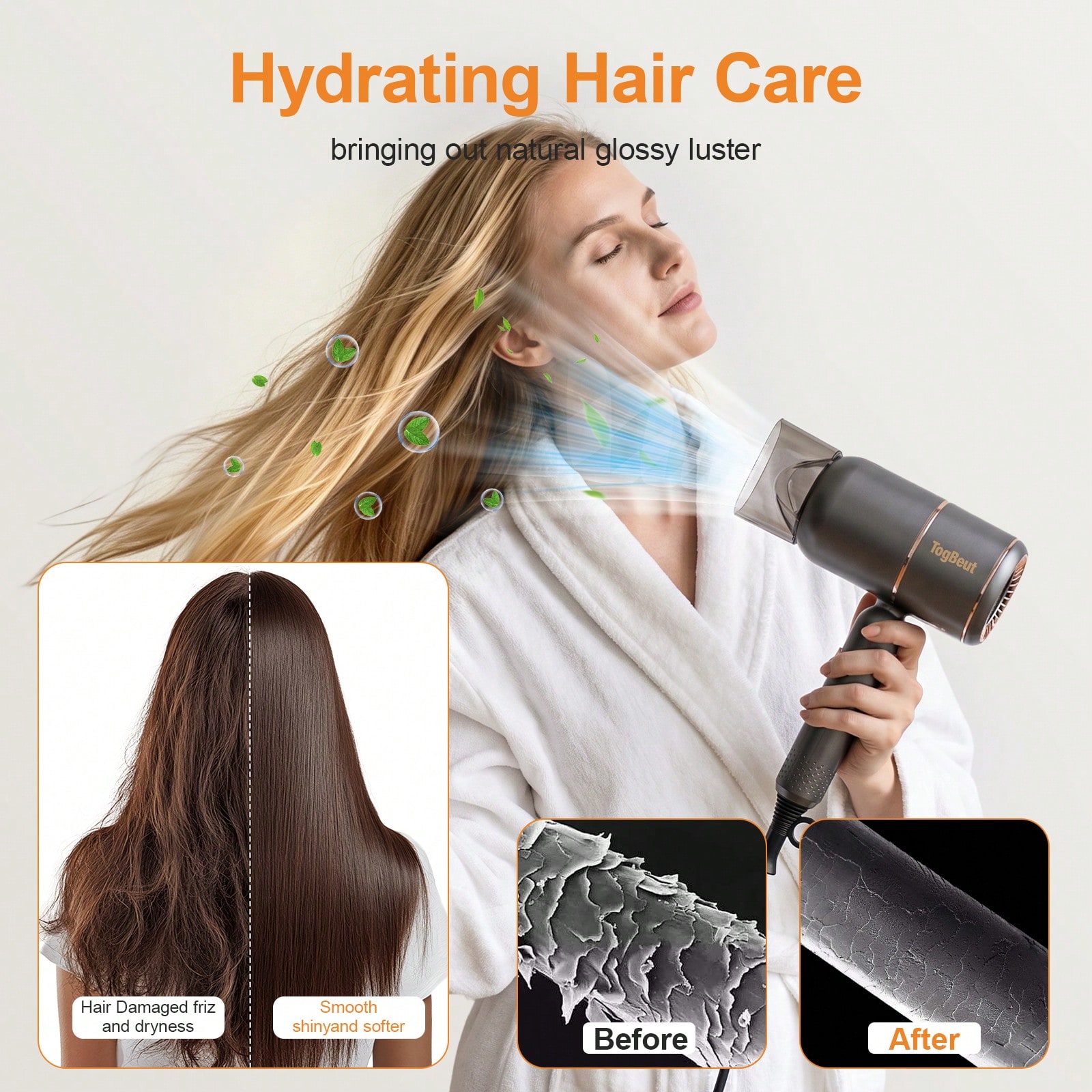 Профессиональный фен с функцие – обзор и цена Hair Blow Dryer Low Noise Powerful