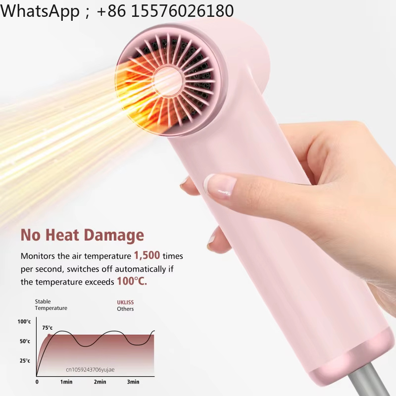 Мини-портативный фен с бесщето – обзор и цена High Speed Hair Dryer Brushless 110000Rpm