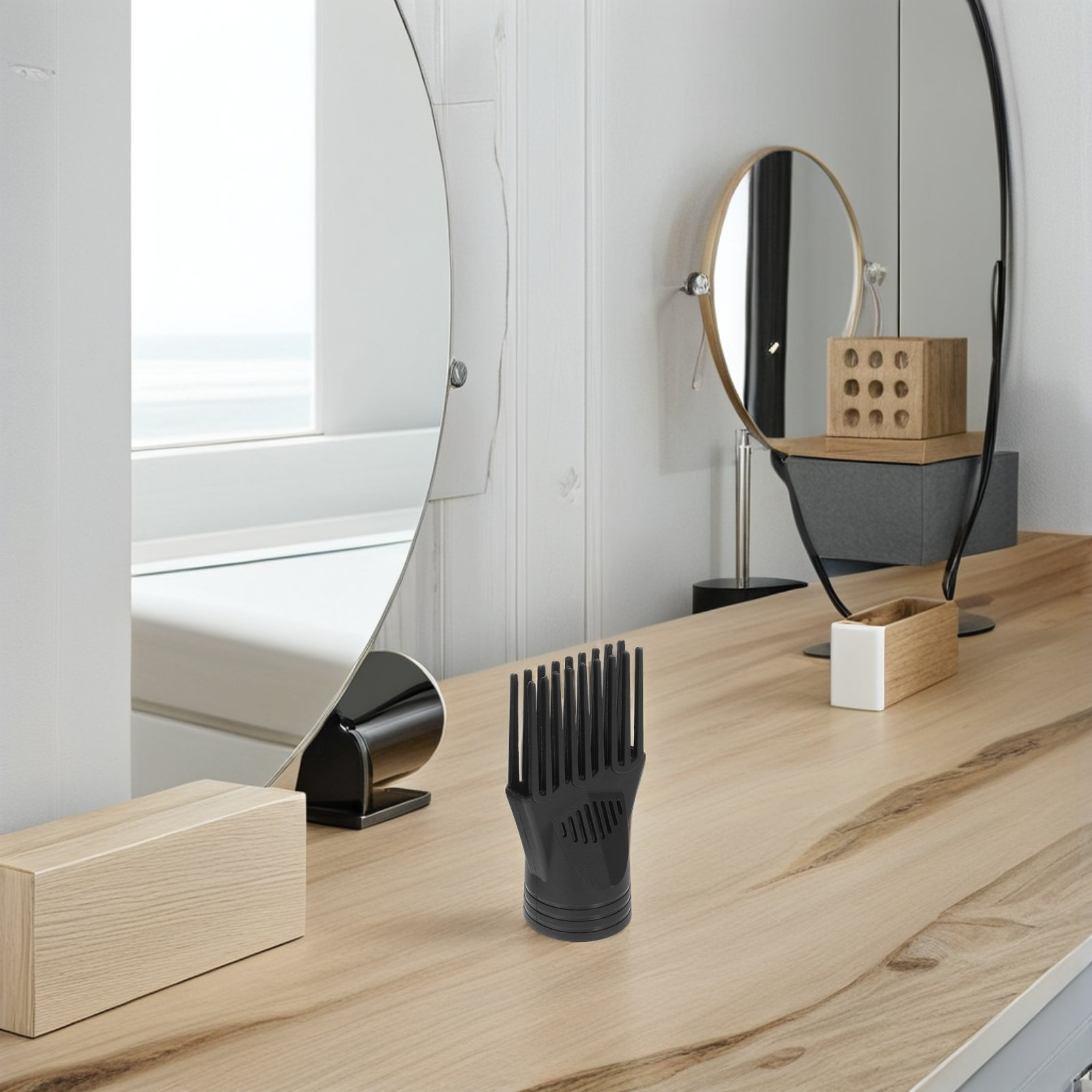 Черная универсальная насадка-р – обзор и цена Hair Dryer Styling Comb Attachment