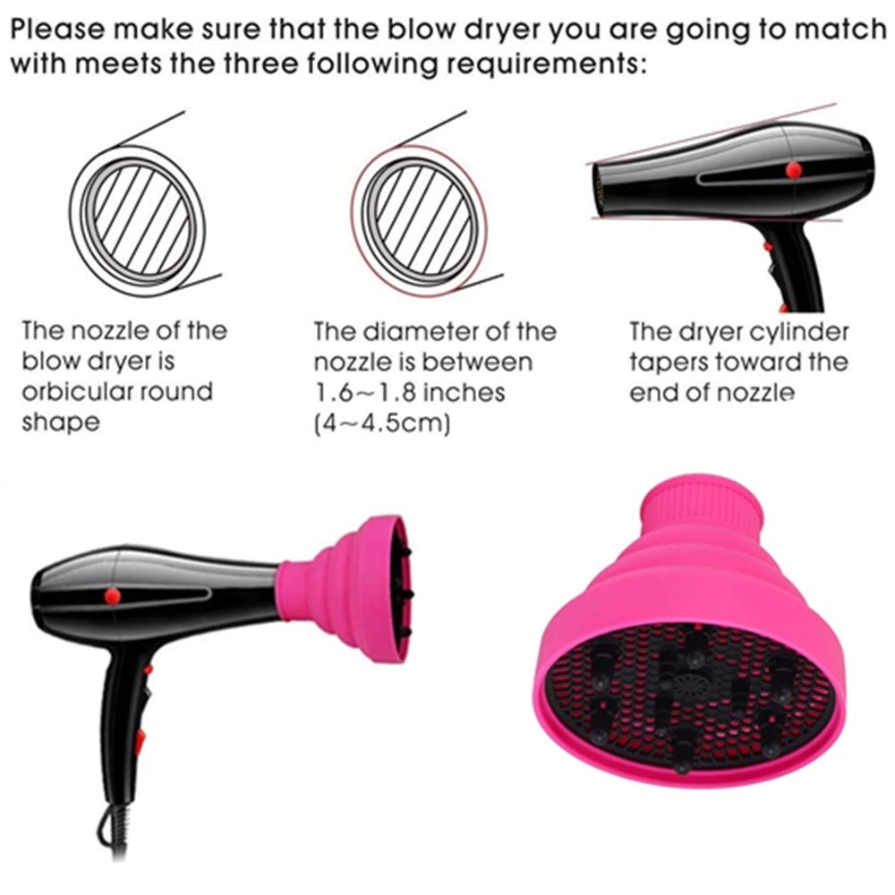 Диффузор для салона волос, жен – обзор и цена Hair Dryer Diffuser Attachment Universal
