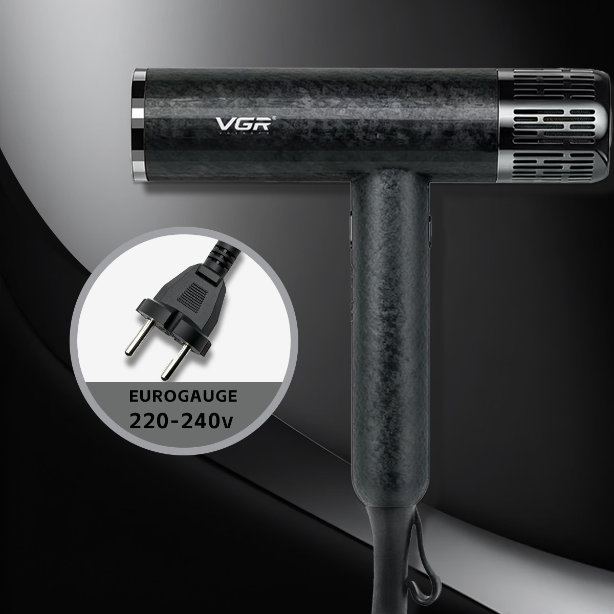 VGR фен стайлер фен для волос  – обзор и цена Hair Blow Dryer Low Noise Powerful