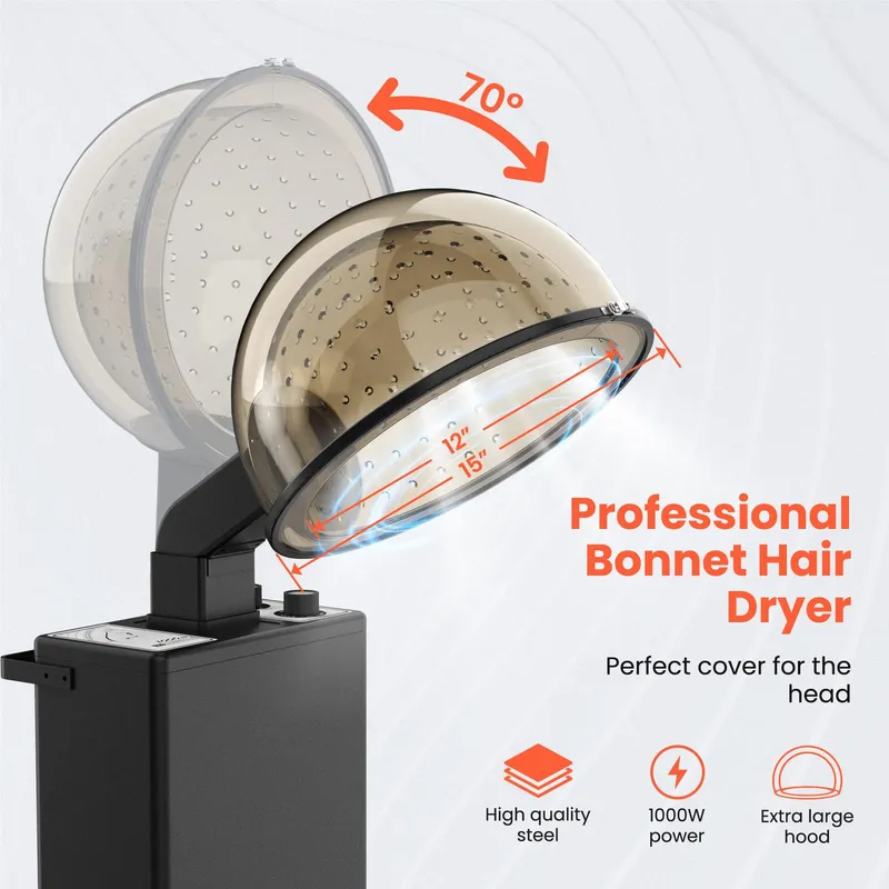 Профессиональный вертикальный  – обзор и цена Hair Salon Hood Dryer Professional