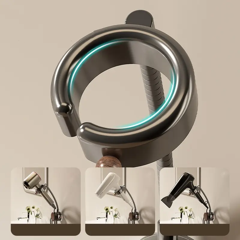 Держатель для фена на присоске – обзор и цена Hair Dryer Stand Hands Free Floor