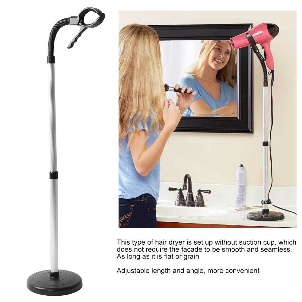 Подставка для фена для женщин, – обзор и цена Hair Dryer Stand Hands Free Floor