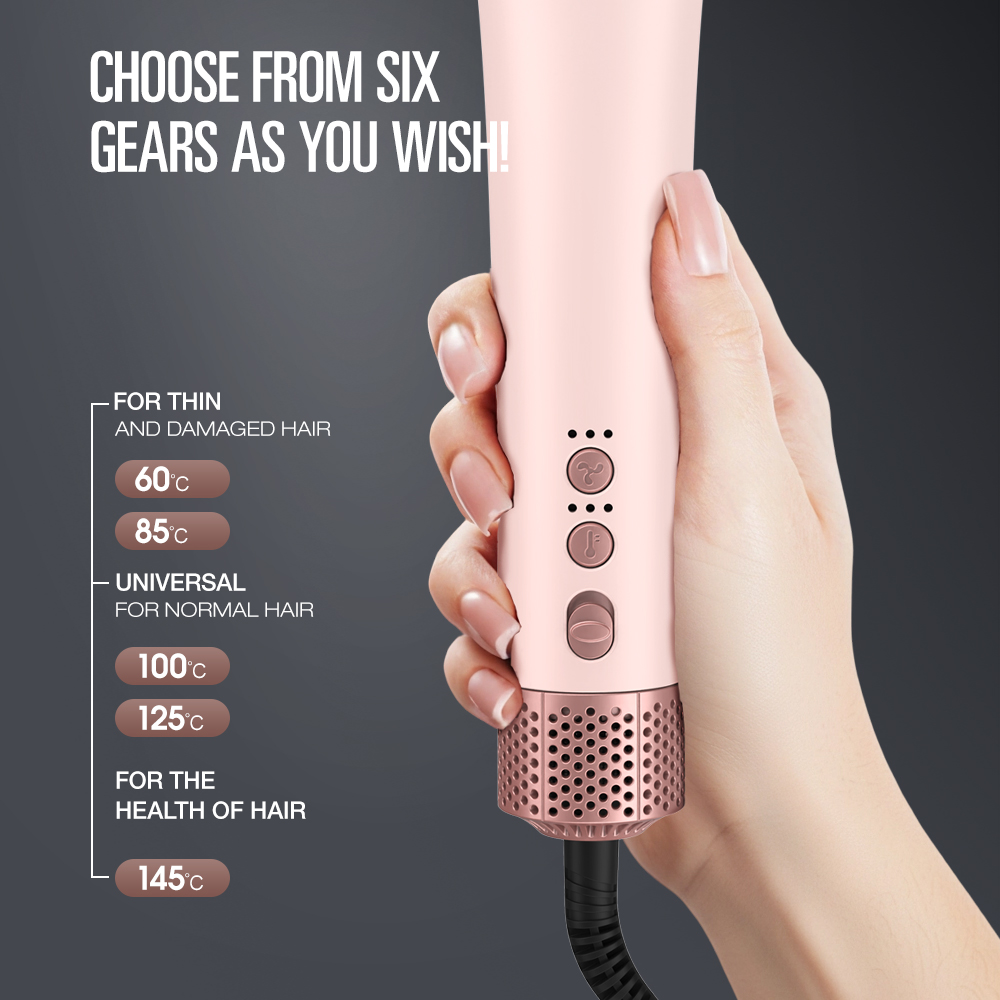 Профессиональный фен-щетка 3-в – обзор и цена High Speed Hair Dryer Brushless 110000Rpm