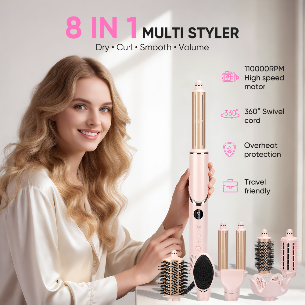 Новинка 2026 года: 8-в-1 стайл – обзор и цена High Speed Hair Dryer Brushless 110000Rpm