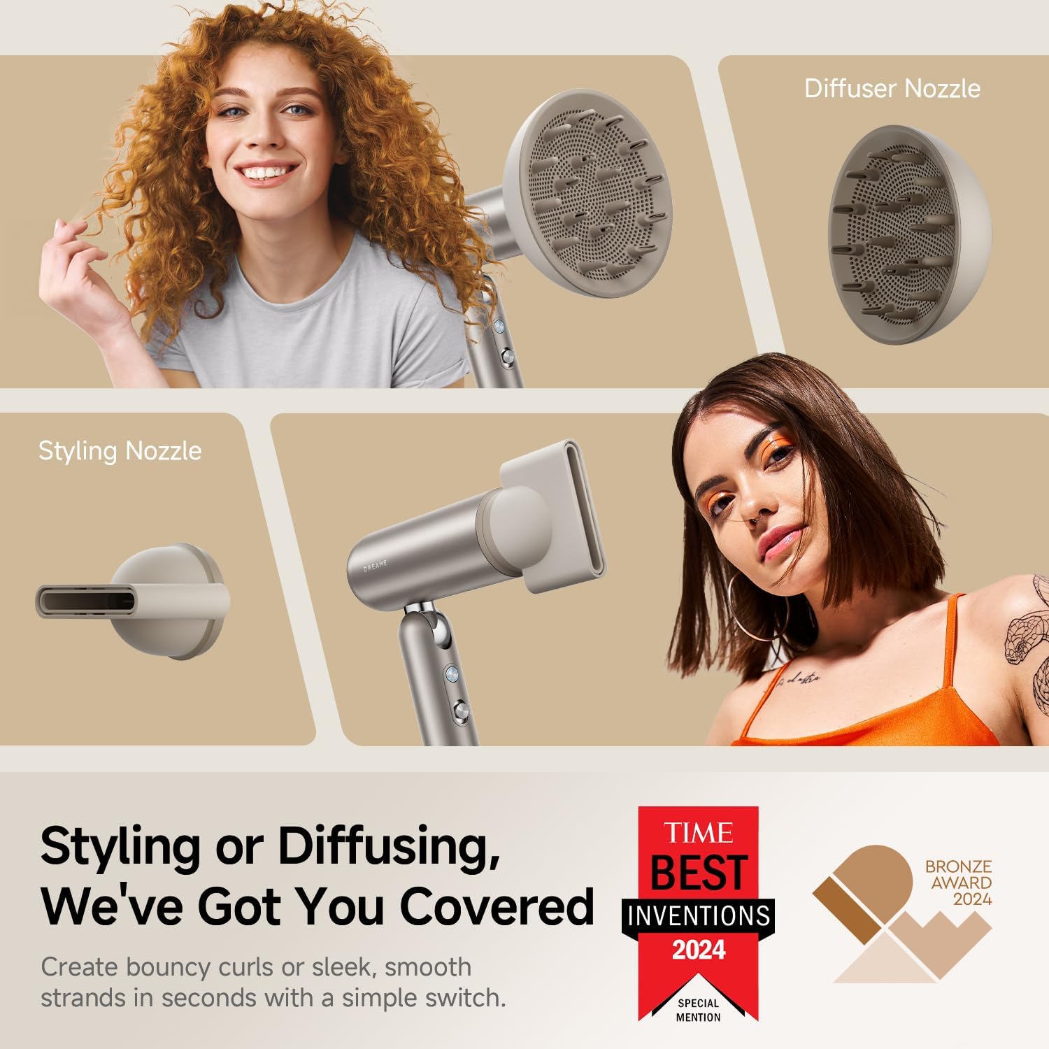 Восстановленный фен Dreame Poc – обзор и цена Foldable Travel Hair Dryer Brushless