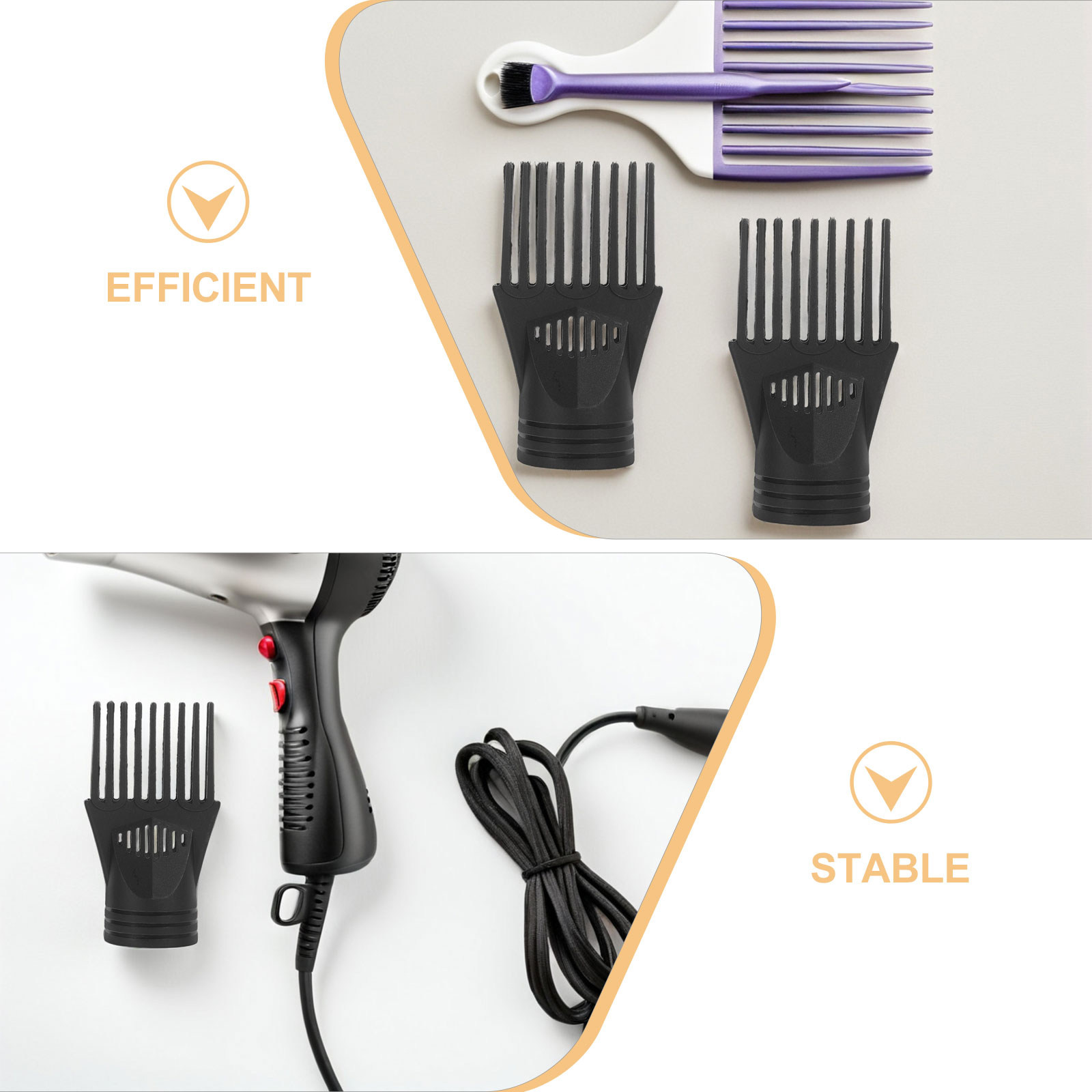 3 шт. пластиковых насадок-щето – обзор и цена Hair Dryer Styling Comb Attachment
