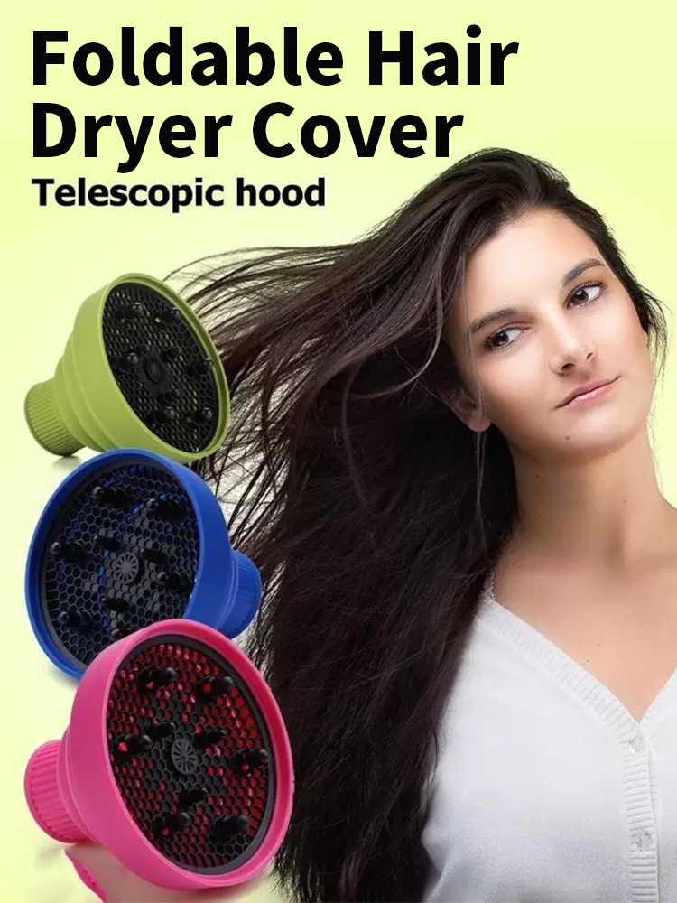 Складной силиконовый диффузор  – обзор и цена Hair Dryer Diffuser Attachment Universal