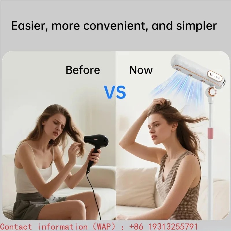 【Из Китая】 Профессиональный ве – обзор и цена Hair Dryer Stand Hands Free Floor