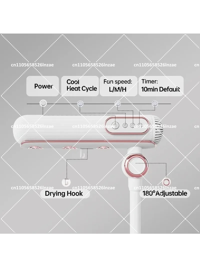 Профессиональный вертикальный  – обзор и цена Hair Dryer Stand Hands Free Floor