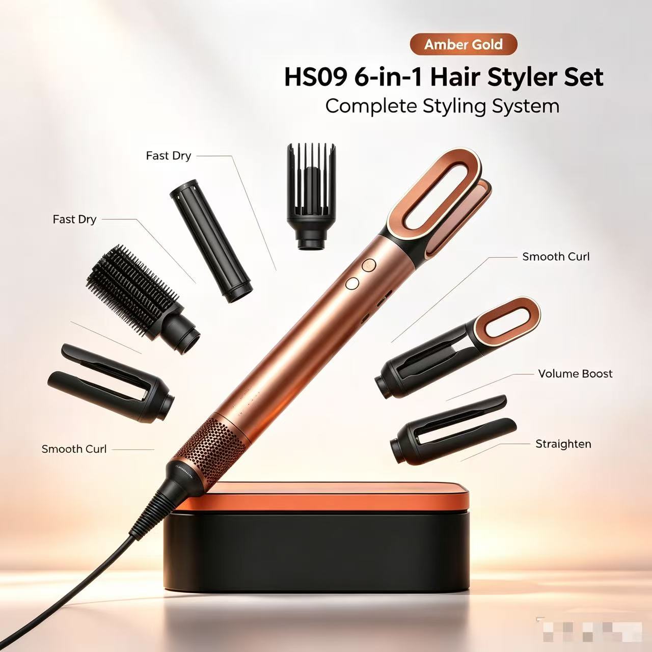2026 HS09 Профессиональный мно – обзор и цена Foldable Travel Hair Dryer Brushless