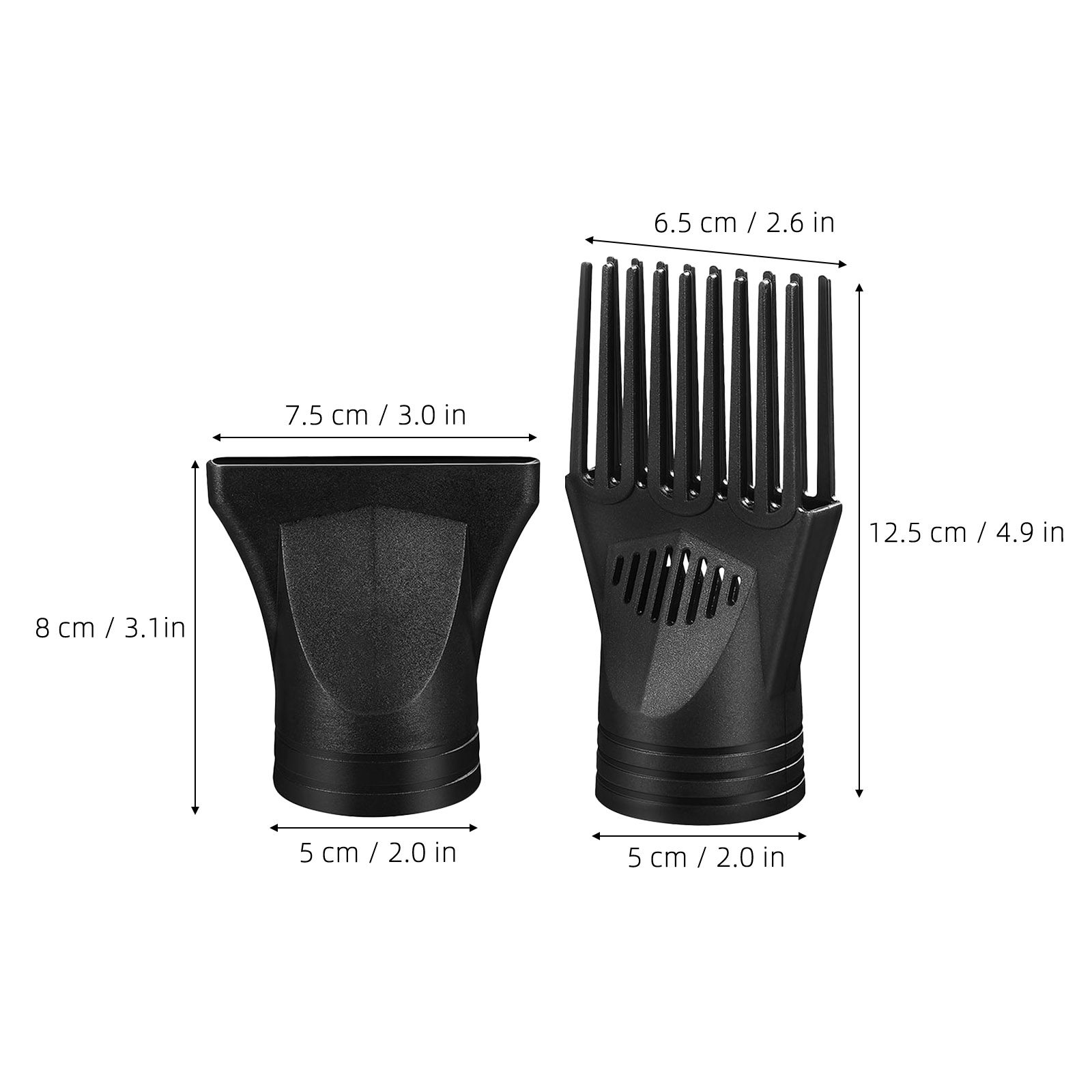 Набор насадок для фена, 5 шт., – обзор и цена Hair Dryer Styling Comb Attachment