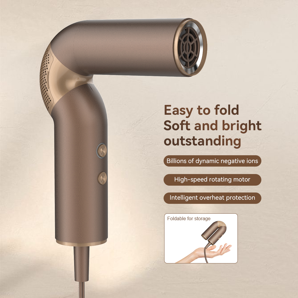 Новый портативный складной мин – обзор и цена Foldable Travel Hair Dryer Brushless