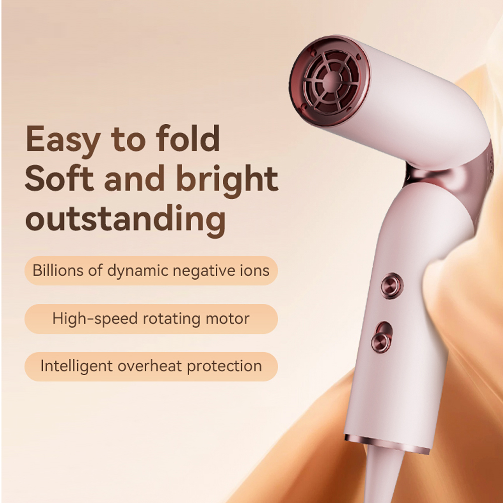 Новый портативный складной мин – обзор и цена Foldable Travel Hair Dryer Brushless